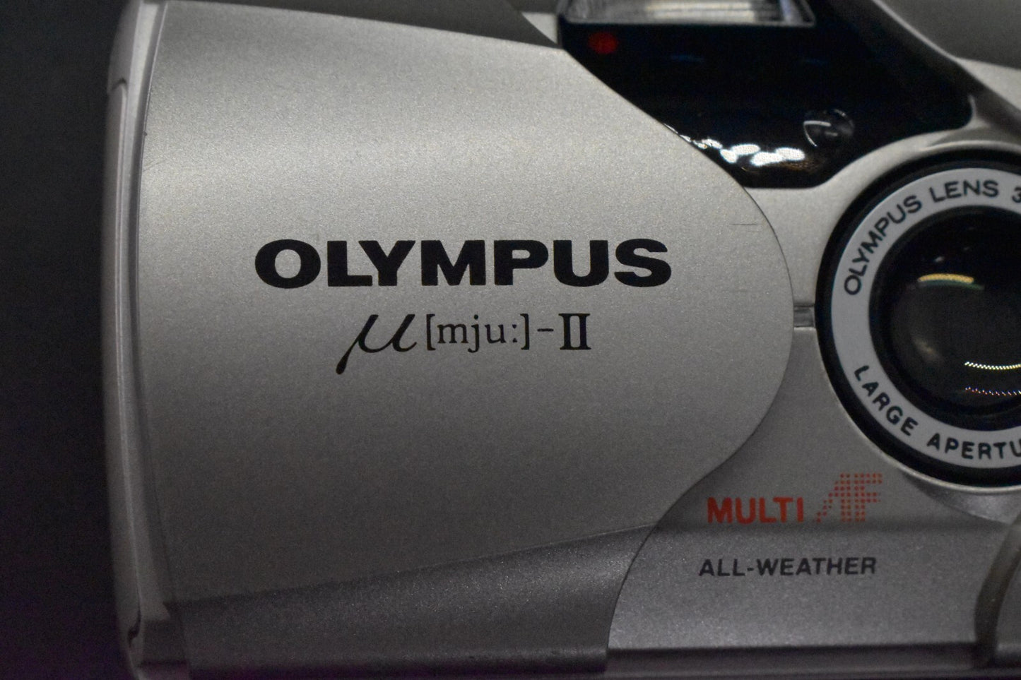[1 Yr Warranty] Olympus μ mju II 35mm F2.8 Point & Shoot Film Camera Japan 6396