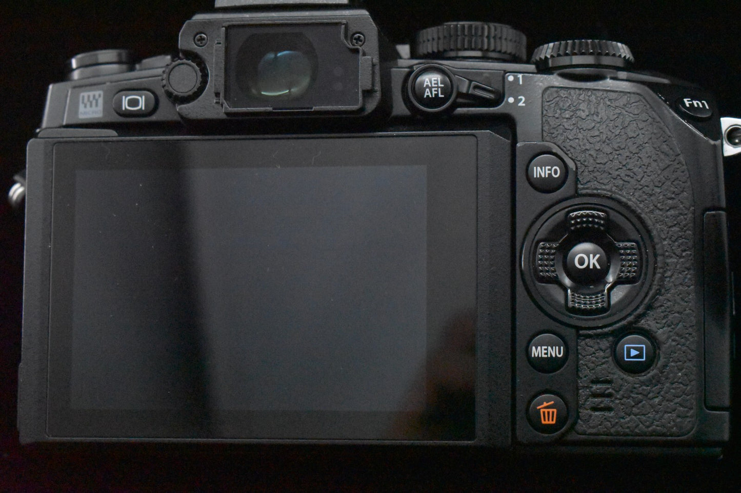 [1 Yr Warranty] Olympus OM-D E-M1 Digital Camera Black Body From JAPAN 6758