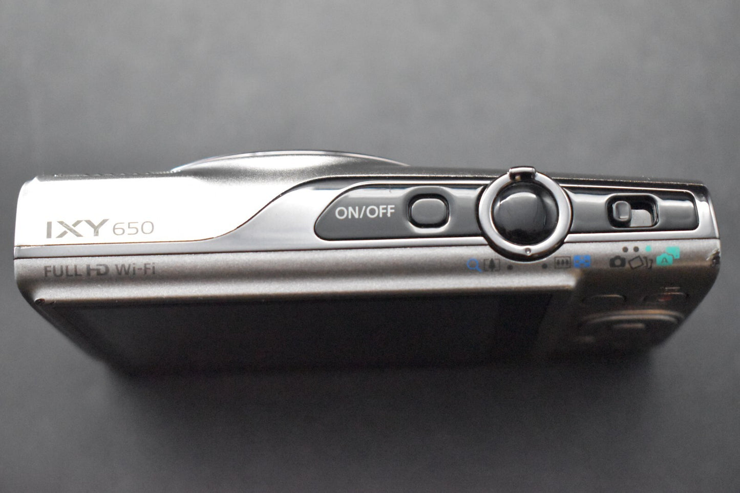 [1Yr Warranty] Canon IXY 650 PowerShot Elph 360 HS Digital Camera Silver 6041