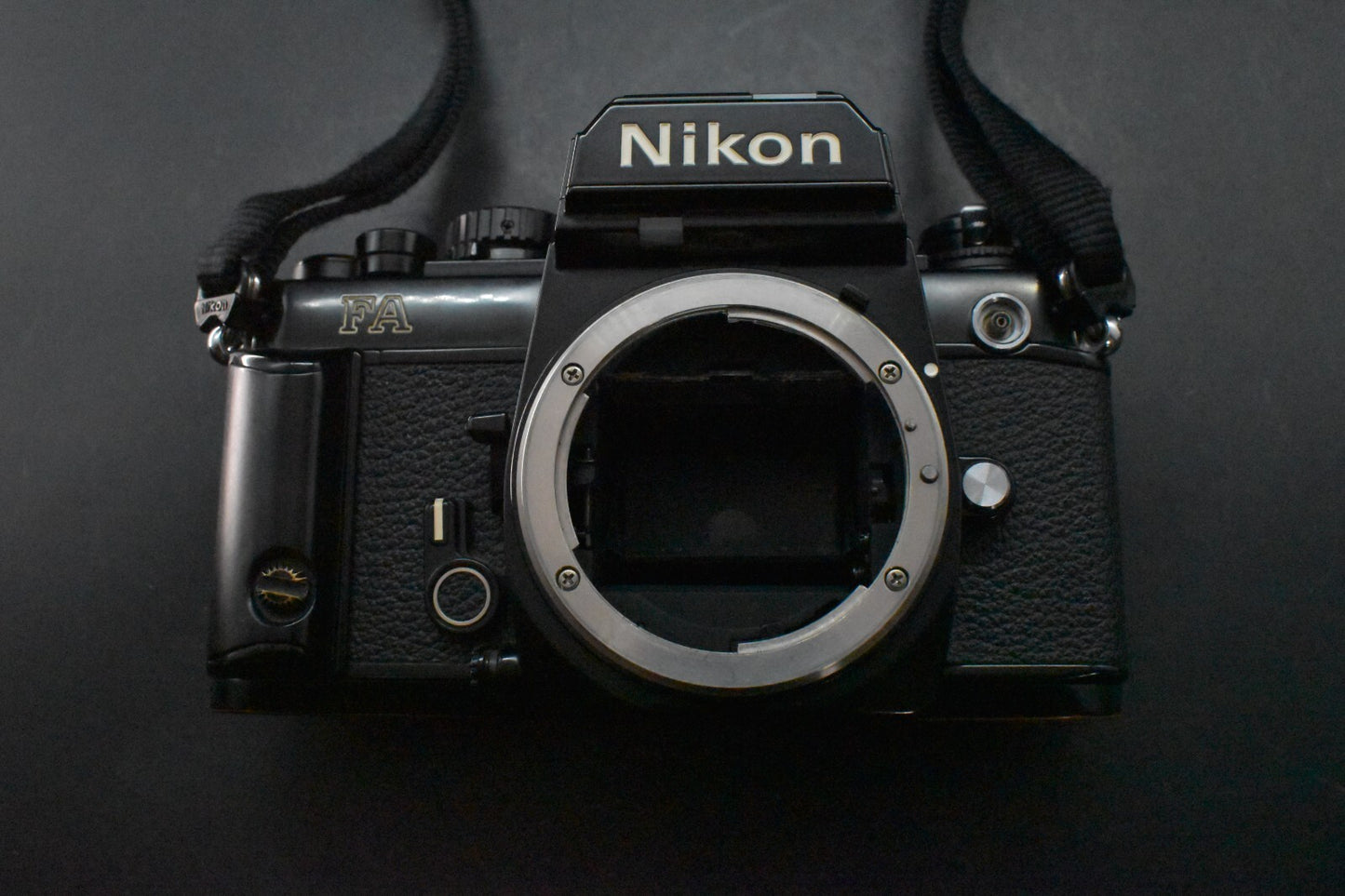 [1 Yr Warranty] Nikon FA Black 35mm SLR Film Camera Body + Lens From Japan 6464