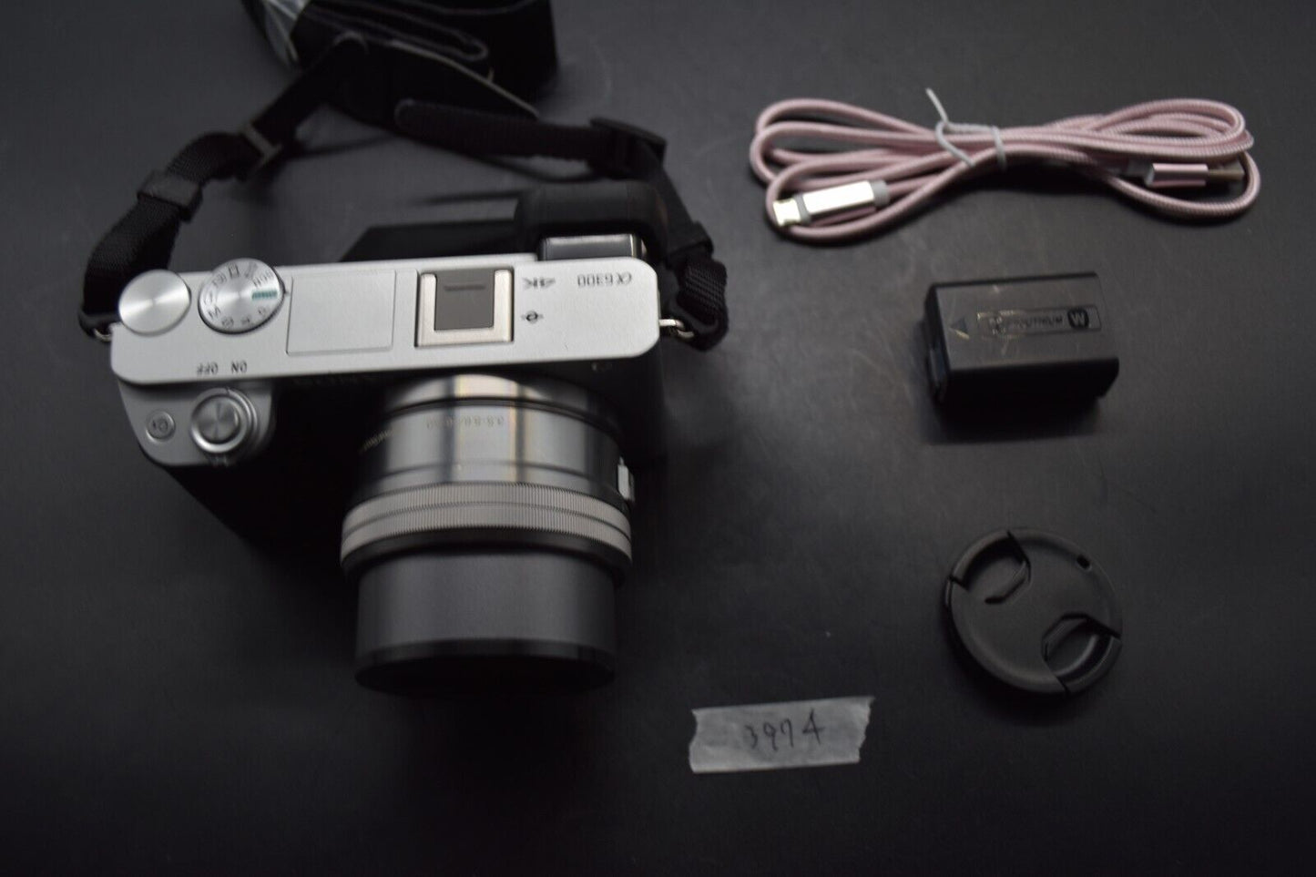 Sony Alpha a6300 Mirrorless Digital Camera E 16-50mm Silver 【MINT SC 2467】3974