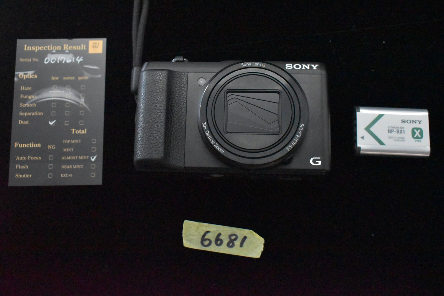[1 Yr Warranty] SONY Cyber-Shot DSC-HX50V 20.4MP 30X Zoom Digital Camera 6681