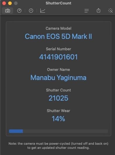 [1 Yr warranty] Canon EOS 5D Mark II DSLR Full Frame Video Camera Black 6764