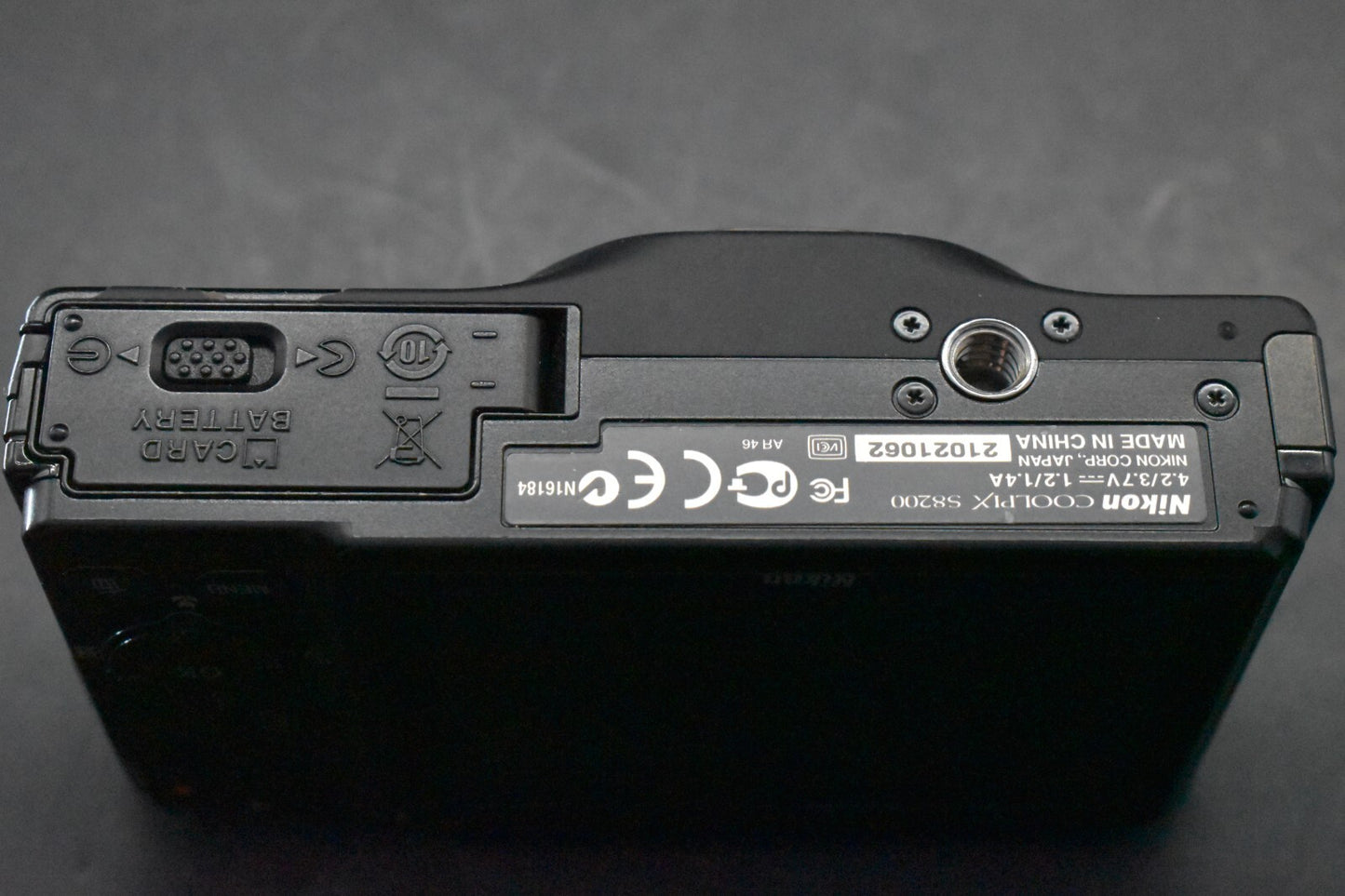 [1 Yr Warranty] Nikon COOLPIX S8200 Black Digital Camera Compact Japan 6470