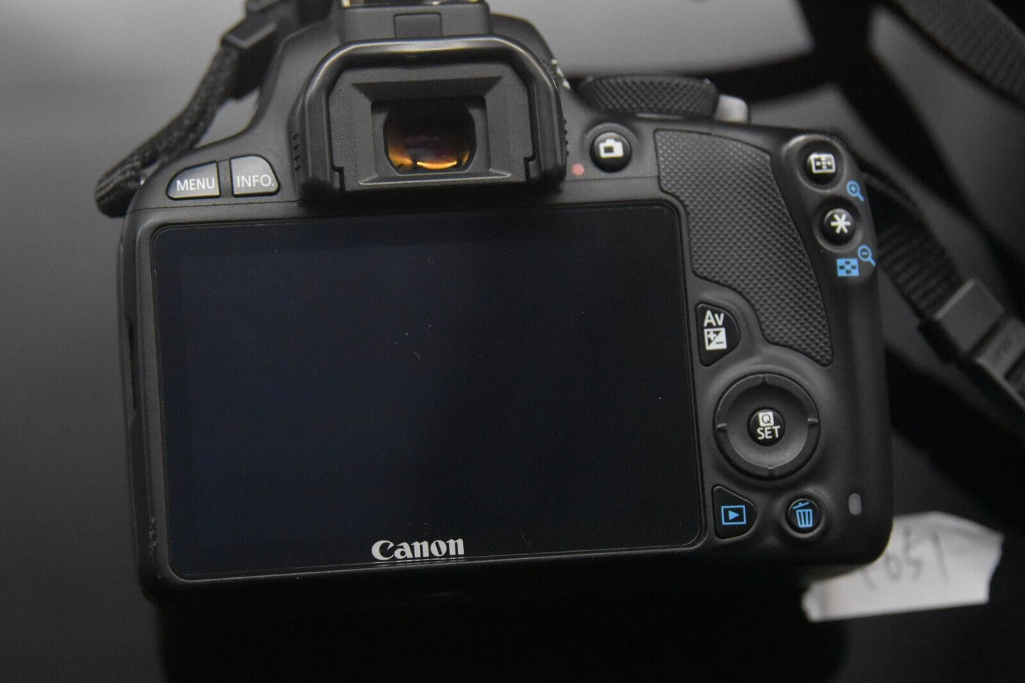 2 Lenses! Canon Eos Kiss X7 18-55mm & 55-250mm DSLR Camera Black From Japan 4651
