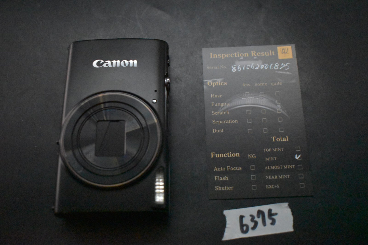 [1 Yr Warranty] Canon IXY 650 PowerShot Elph 360 HS Digital Camera Black 6375