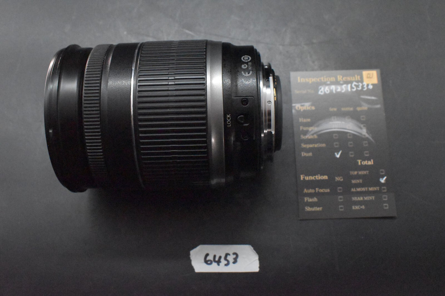 [1 Yr warranty] Canon EF-S 18-200mm f/3.5-5.6 IS Wide Angle Zoom AF Lens 6453