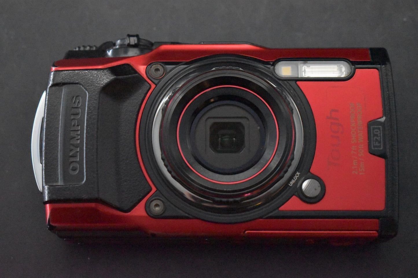 [1 Yr Warranty] Olympus Tough TG-6 12.0MP Digital Camera Red JAPAN 6060