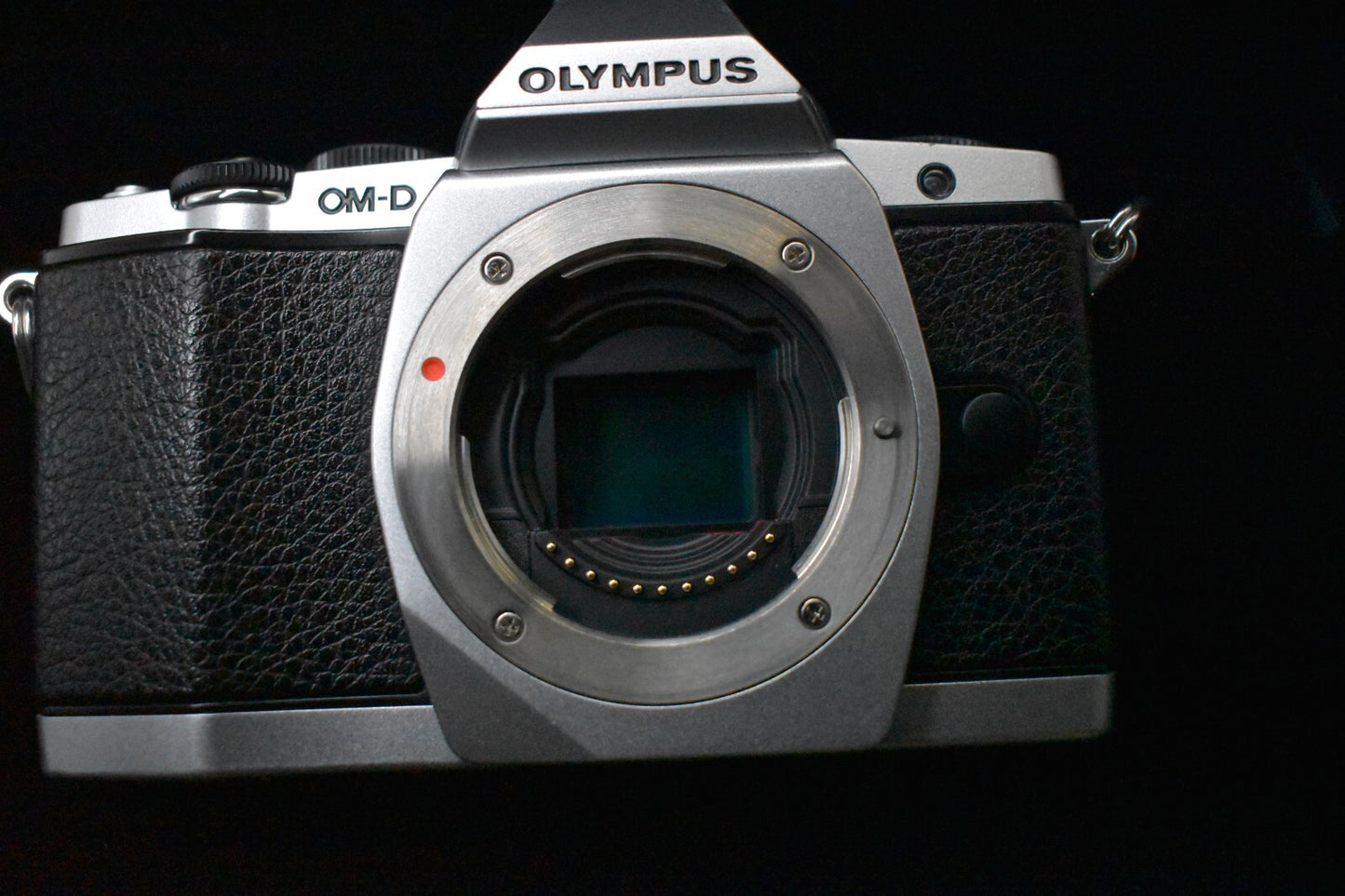 [1 Yr Warranty] Olympus OMD E-M5 Mirrorless Digital Camera with Lens Silver 6703