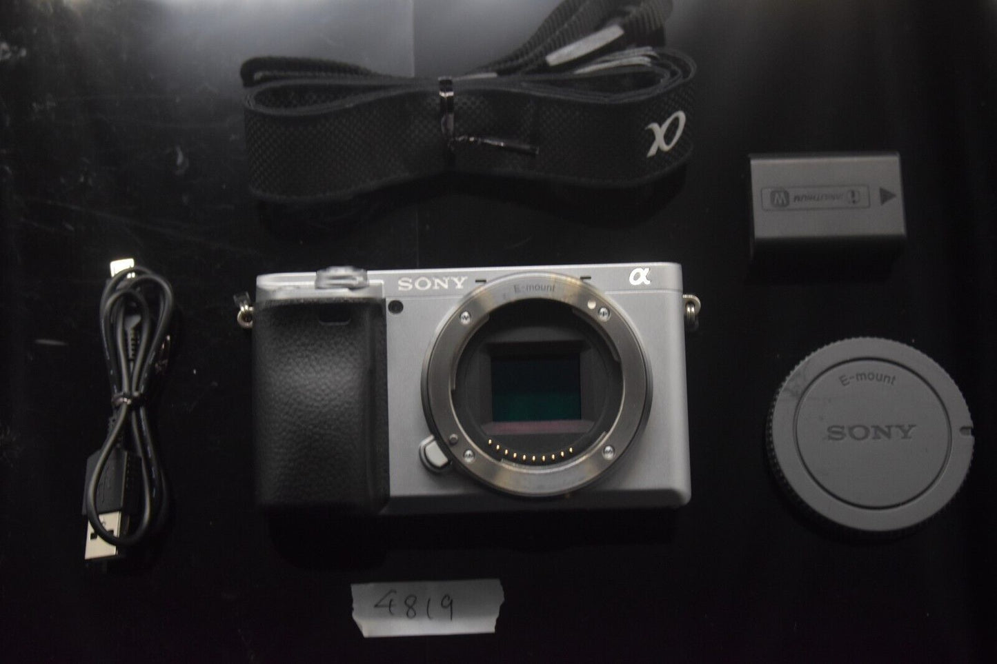 Sony Alpha A6400 Mirrorless Digital Camera Silver Body Only [MINT-] 4819