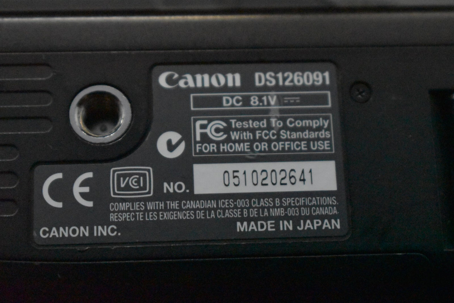 [1 Yr Warranty] Canon EOS 5D Digital SLR Full Frame Camera Body Only 6644