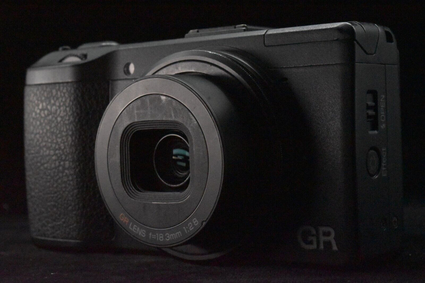 RICOH GR 16.2MP Digital Compact Camera Black JAPAN [ALMOST MINT] #5104