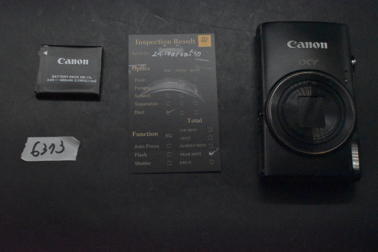 [1 Yr Warranty] Canon IXY 650 PowerShot Elph 360 HS Digital Camera Black 6373