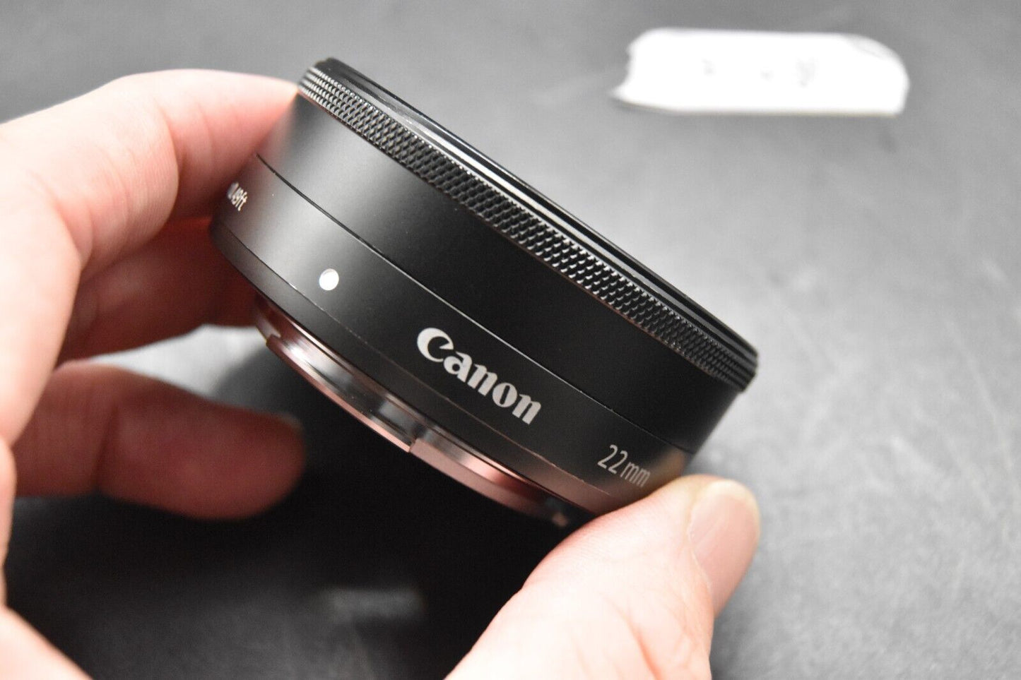 Canon EF-M 22mm f/2 STM Lens for EOS M EF-M Mount Black [MINT] 4922