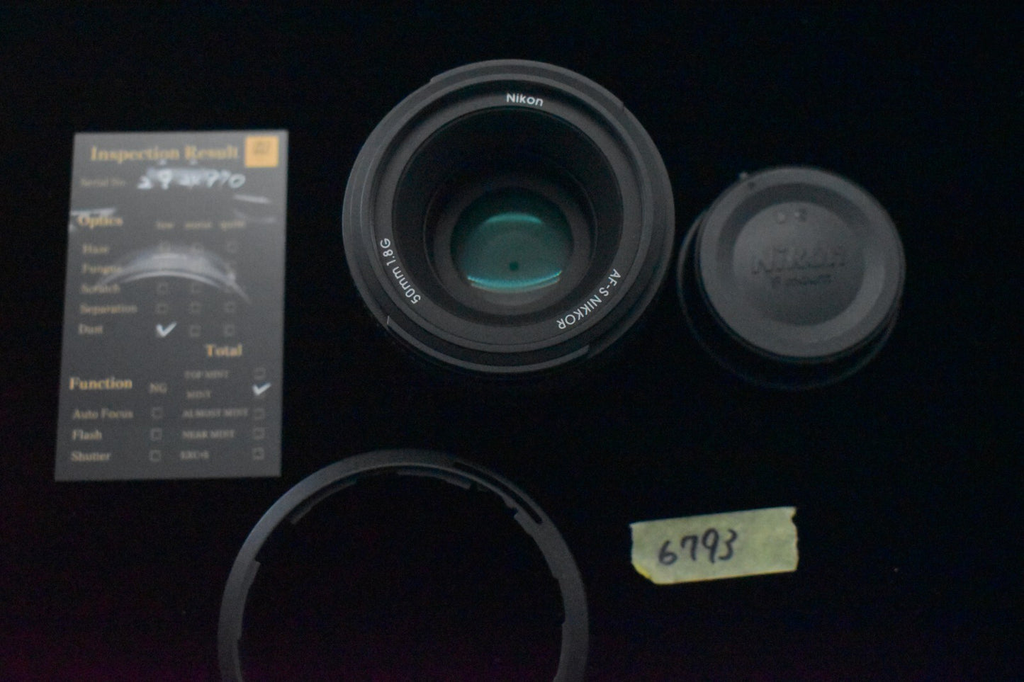 [1 Yr Warranty] Nikon AF-S NIKKOR 50mm f/1.8 G Special Edition AF Lens 6793