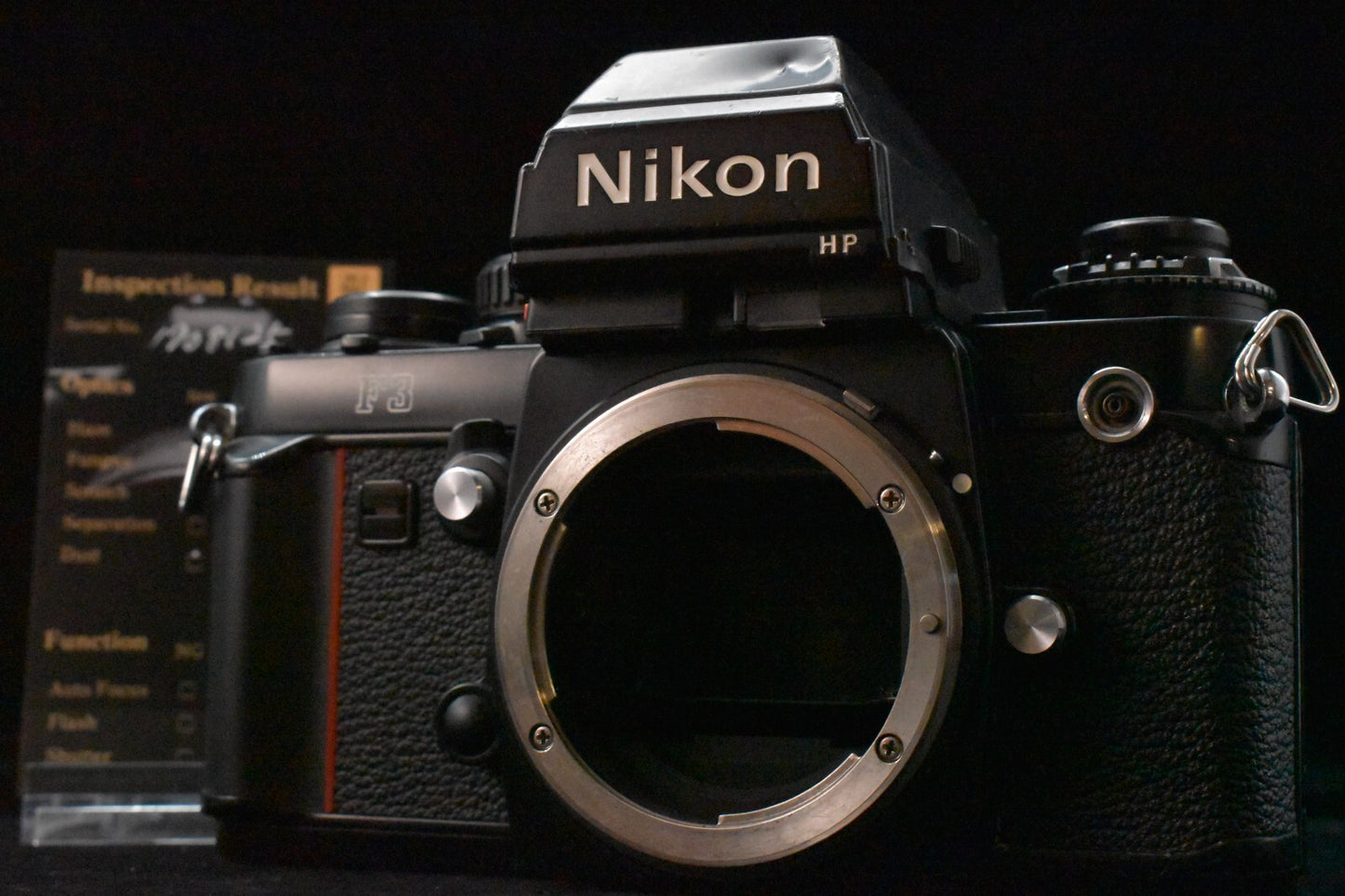 [1 Yr Warranty] Nikon F3 HP F3HP 35mm SLR Black Body Film Camera From JAPAN 6148