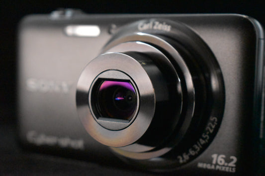 [1 Yr Warranty] Sony Cyber Shot DSC-WX7 Black Digital Camera 16.2MP Compact 6272