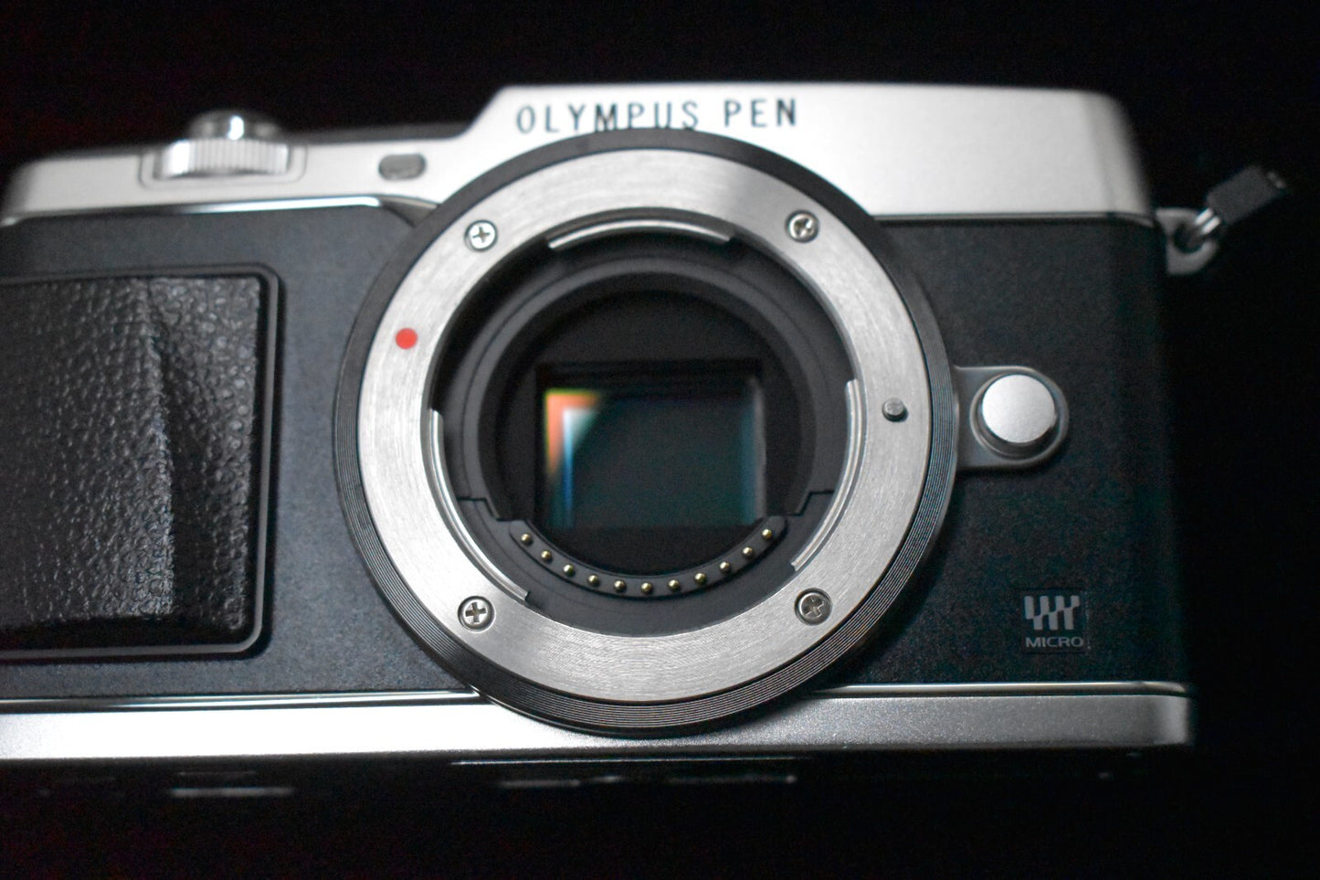 [1 Yr Warranty] Olympus PEN E-P5 Silver Body Wifi Digital Camera Japan 6794