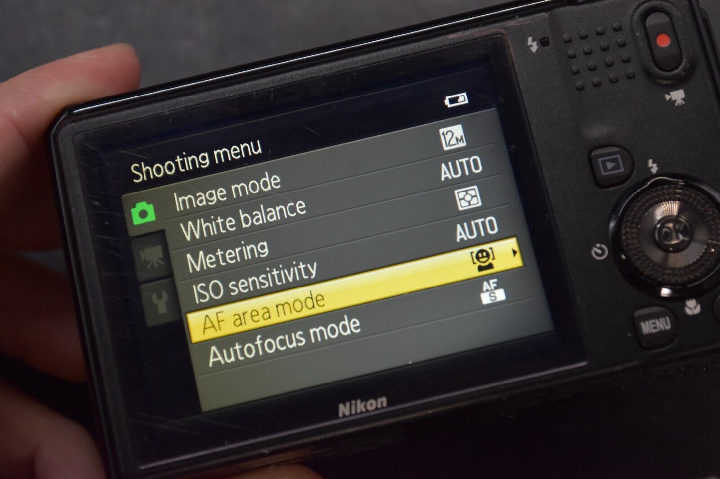 Nikon COOLPIX S9100 Black 12.1MP 18x ZOOM HD Digital Camera JAPAN 【EXC+5】3983