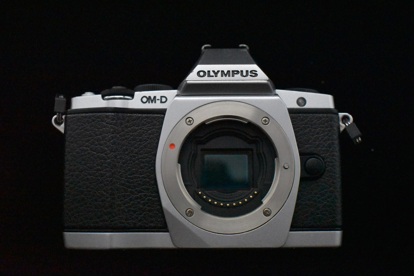 [1 Yr Warranty] Olympus OMD E-M5 Mirrorless Digital Camera with Lens Silver 6704
