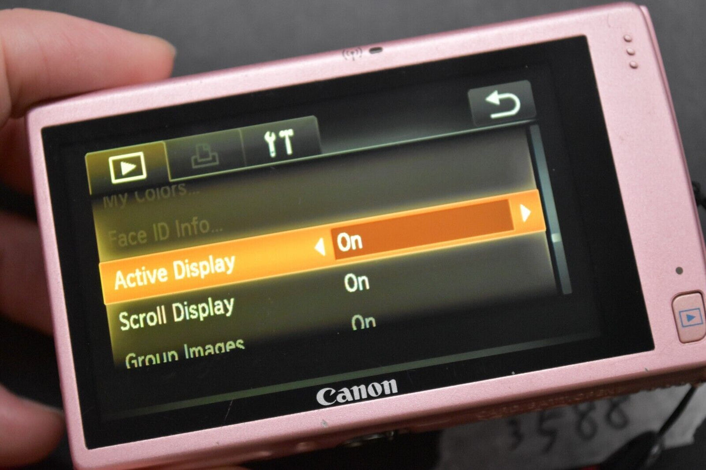 Canon IXY 430F Rosa 16.1MP 5x zoom Fotocamera digitale in scatola da JAP [N...