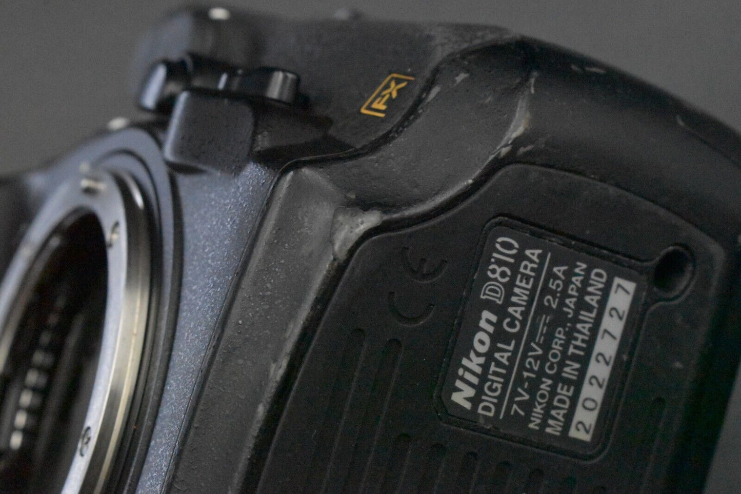 Nikon D810 FX D-SLR Digital Camera 36.3 MP From JAPAN [N MINT SC 91854] 5263