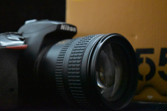 Nikon D5500 DSLR Digital Camera with Lens AF-S 18-55mm [MINT- SC 3145]6270