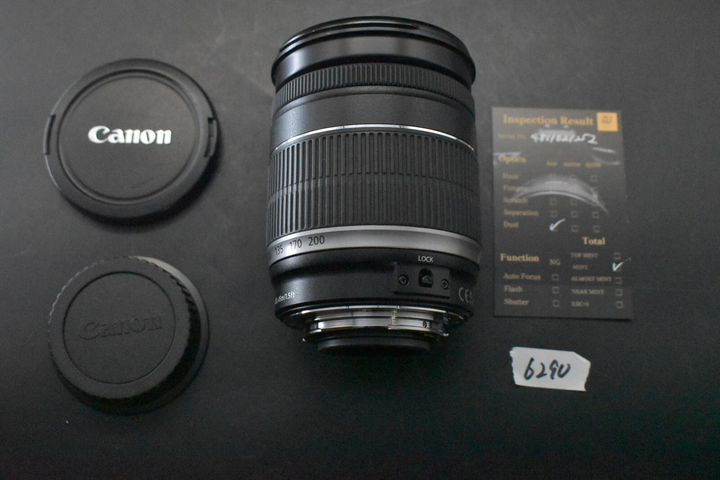 [1 Yr warranty] Canon EF-S 18-200mm f/3.5-5.6 IS Wide Angle Zoom AF Lens 6290