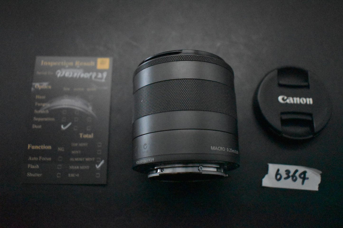 [1 Yr Warranty] Canon EF-M 18-55mm f/3.5-5.6 IS STM Lens for EOS M Mount 6346