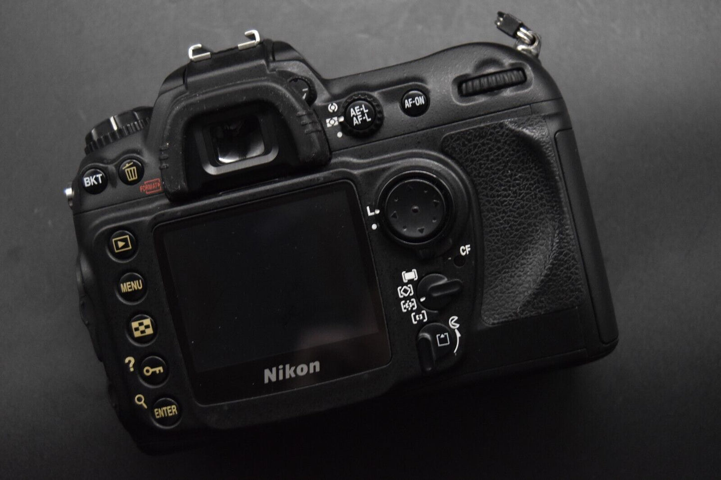 Nikon D200 10.2MP Digital SLR Camera Black Body Battery JAPAN 【MINT- SC 69537】