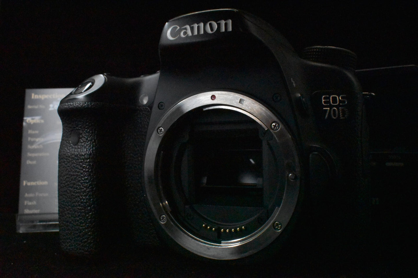 [1 Yr warranty] Canon EOS 70D DSLR Digital SLR Video Camera Body 6449