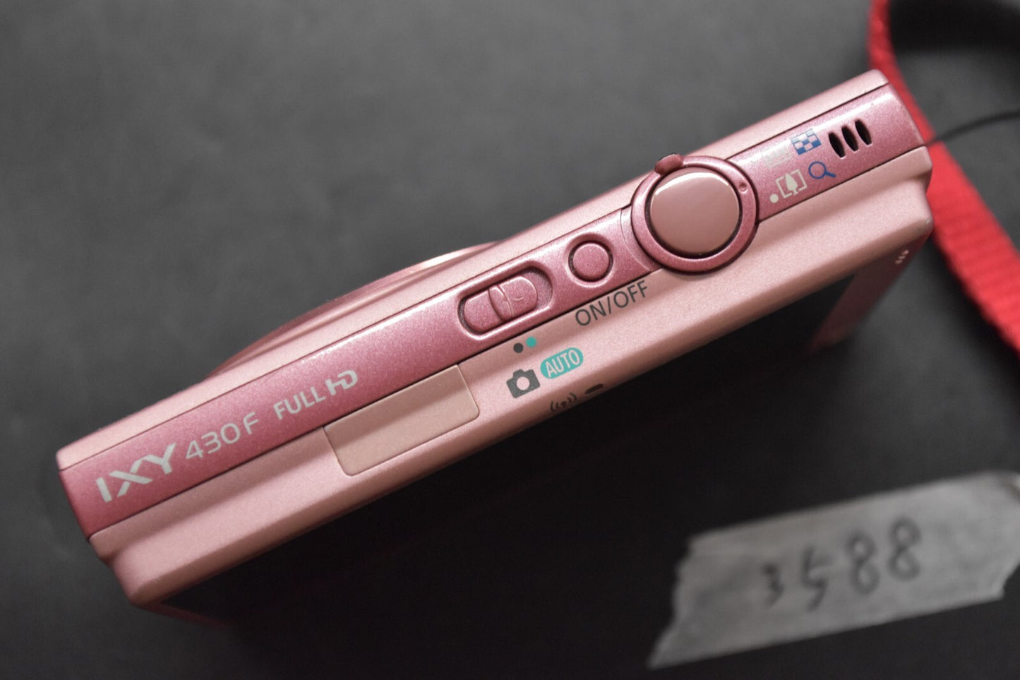 Canon IXY 430F Pink 16.1MP 5x zoom Digital Camera in Box From JAP [N MINT]  3588