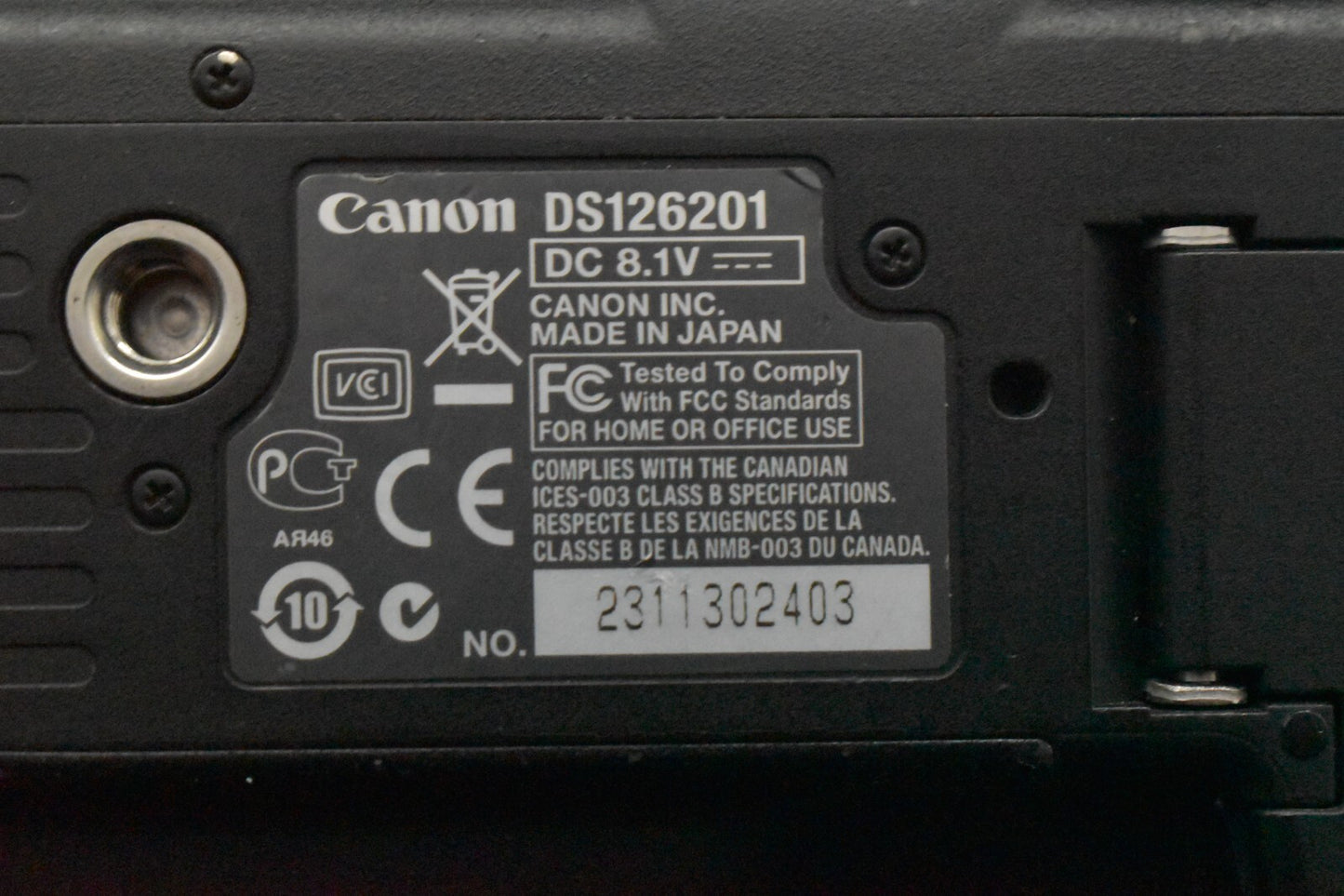 [1 Yr warranty] Canon EOS 5D Mark II DSLR Full Frame Video Camera Black 6764