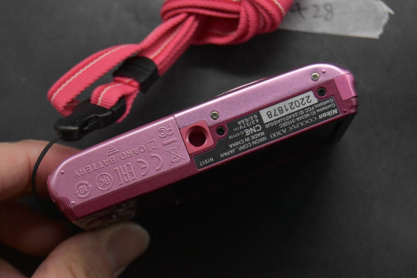Nikon Digital Camera Coolpix A300 Pink WiFi 20MP 8.0x Zoom  【EXCELLENT+5】 #3428