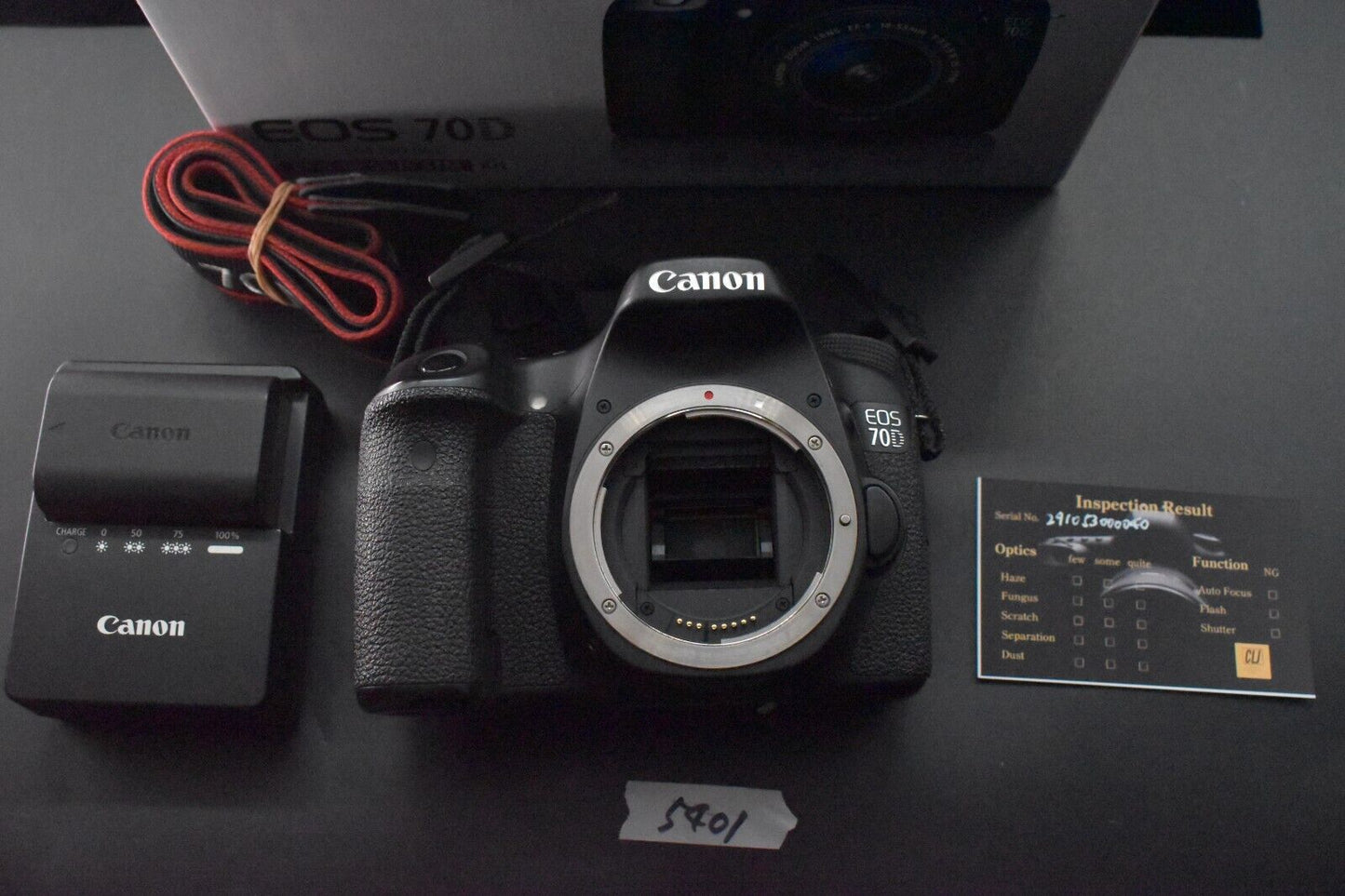 2 Lenses! Canon Eos Kiss X7 18-55mm & 55-250mm DSLR Camera Black From Japan 4651