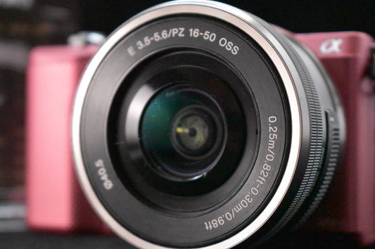 Sony Alpha a5000 Mirrorless Digital Camera with Lens Pink [MINT SC 6252] 5174