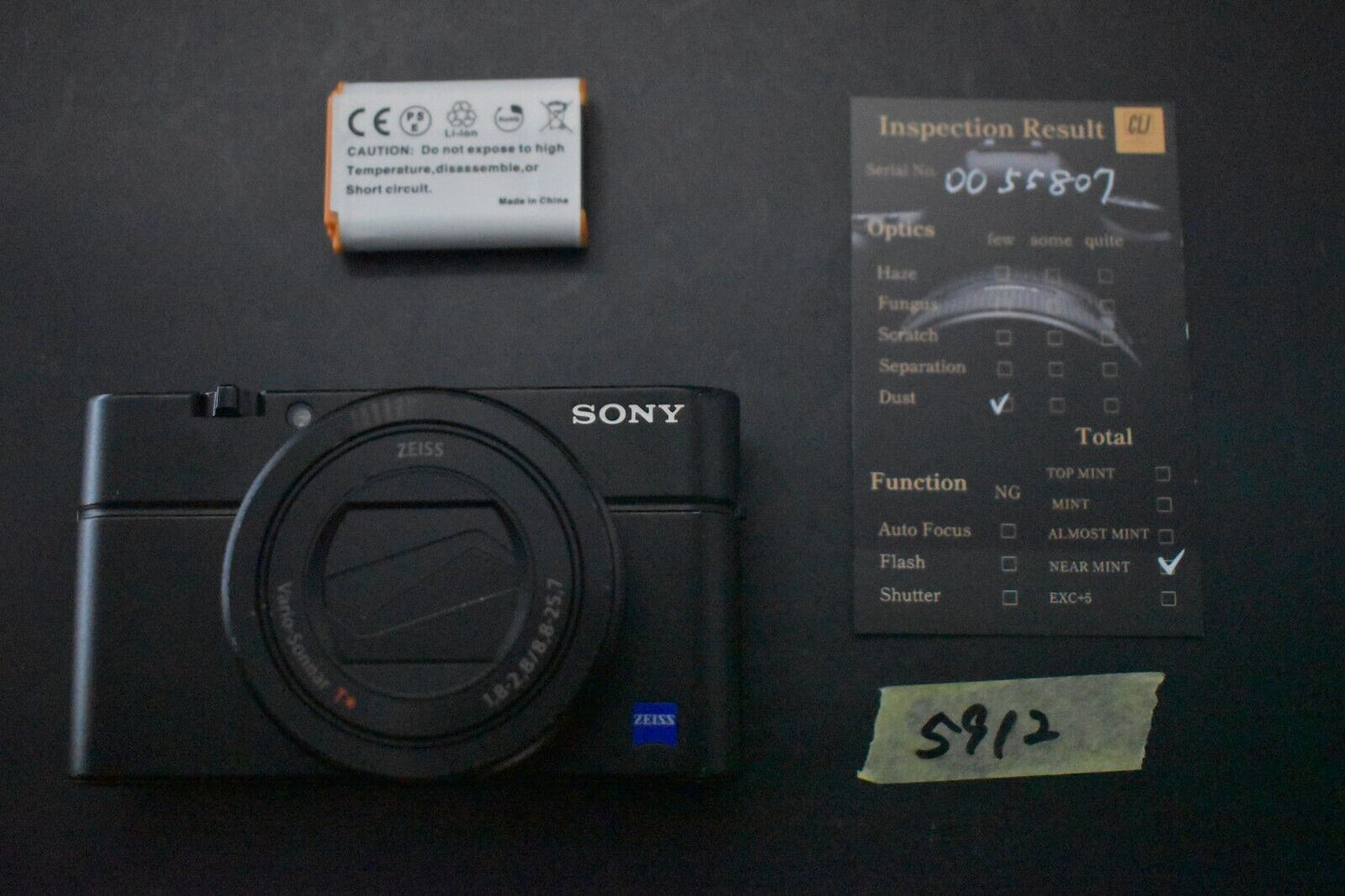 [1 Yr Warranty] Sony CyberShot DSC-RX100 III M3 Point Shoot Digital Camera 6819