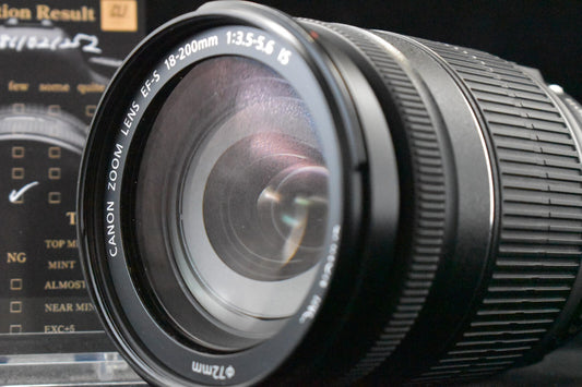 [1 Yr warranty] Canon EF-S 18-200mm f/3.5-5.6 IS Wide Angle Zoom AF Lens 6290