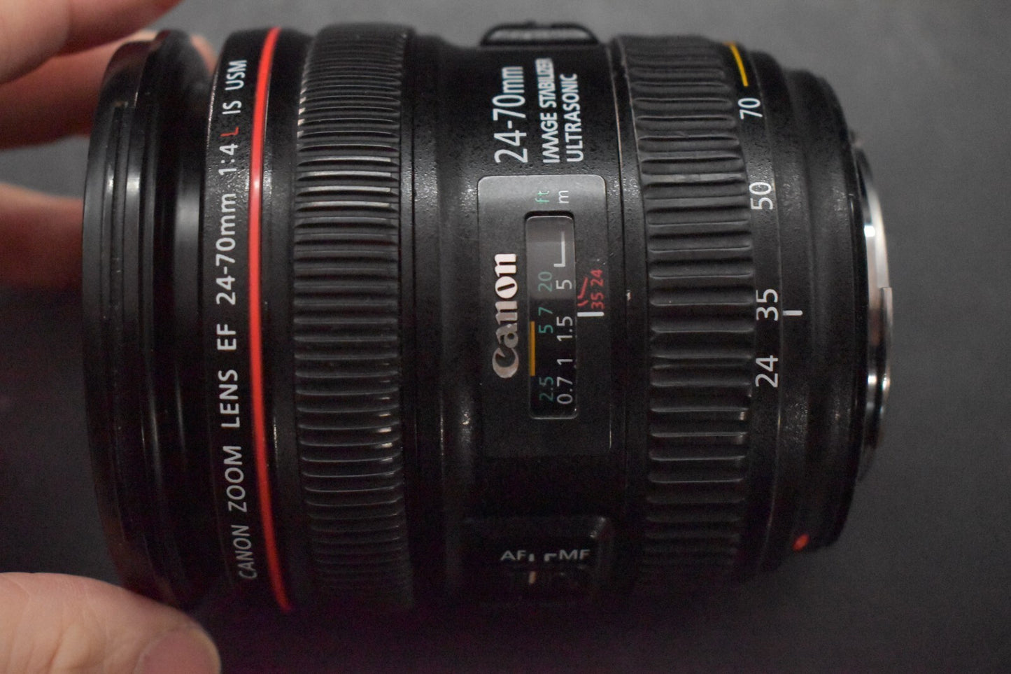 [1 Yr warranty] Canon EF 24-70mm f/4 L IS USM Zoom Camera Lens 6170