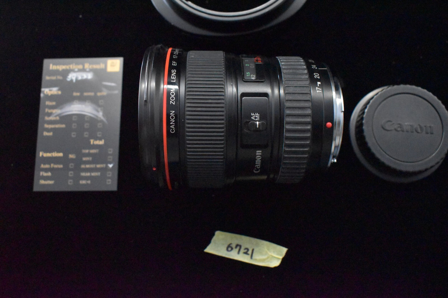 [1 Yr Warranty] Canon EF 17-35mm f/2.8 L USM AF Wide Angle Zoom Lens JAPAN 6721