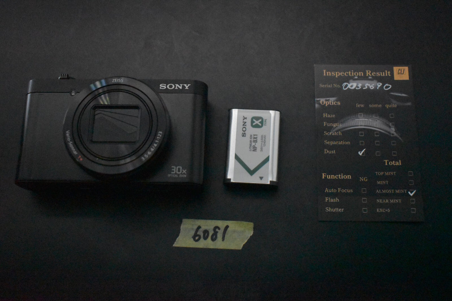 [1 Yr Warranty] Sony Cyber-Shot DSC-WX500 Digital Camera English OK Japan 6081