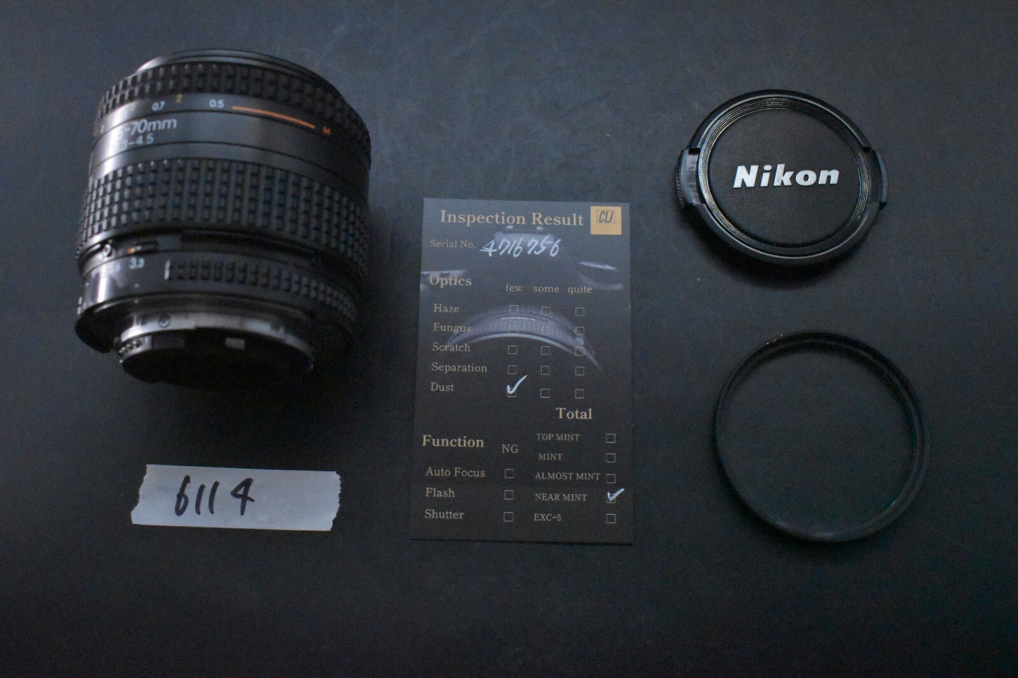 [1 Yr Warranty] Nikon AF Zoom Nikkor 35-70mm f/3.3-4.5 Macro Lens Japan 6114
