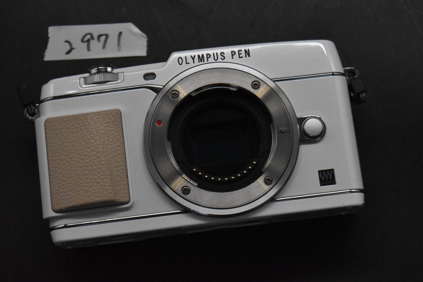 Olympus PEN E-P5 White Body  From JAPAN 【ALMOST MINT SC 534】 #2971
