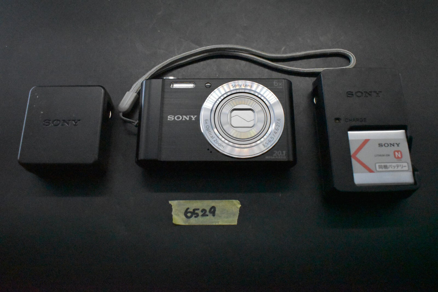 [1Yr Warranty] Sony Cyber-shot DSC-W810 Black 20.1MP 6x Zoom Digital Camera 6529