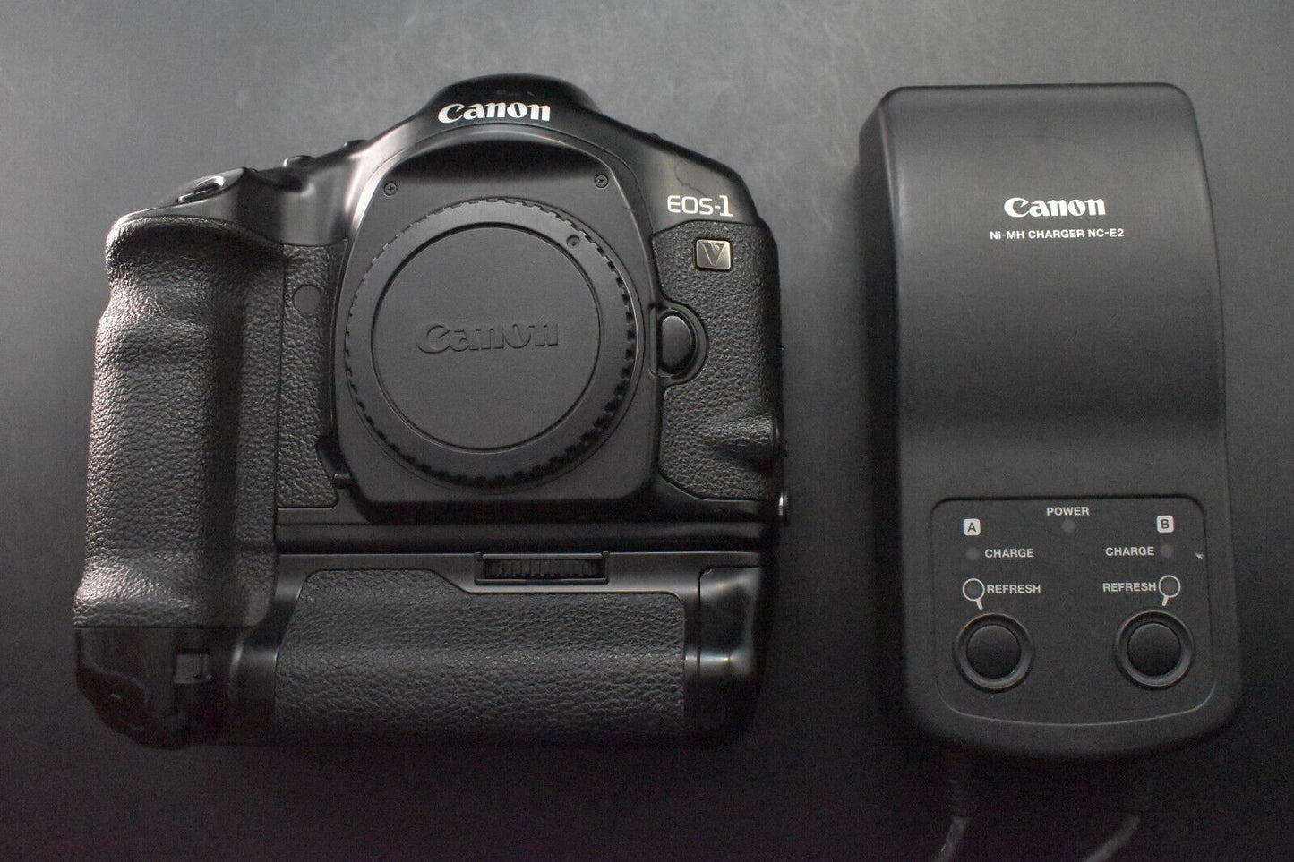 Canon EOS-1V HS BP-E2 35mm SLR Film Camera JAPAN [NEAR MINT FRC 609(14%)] #4951