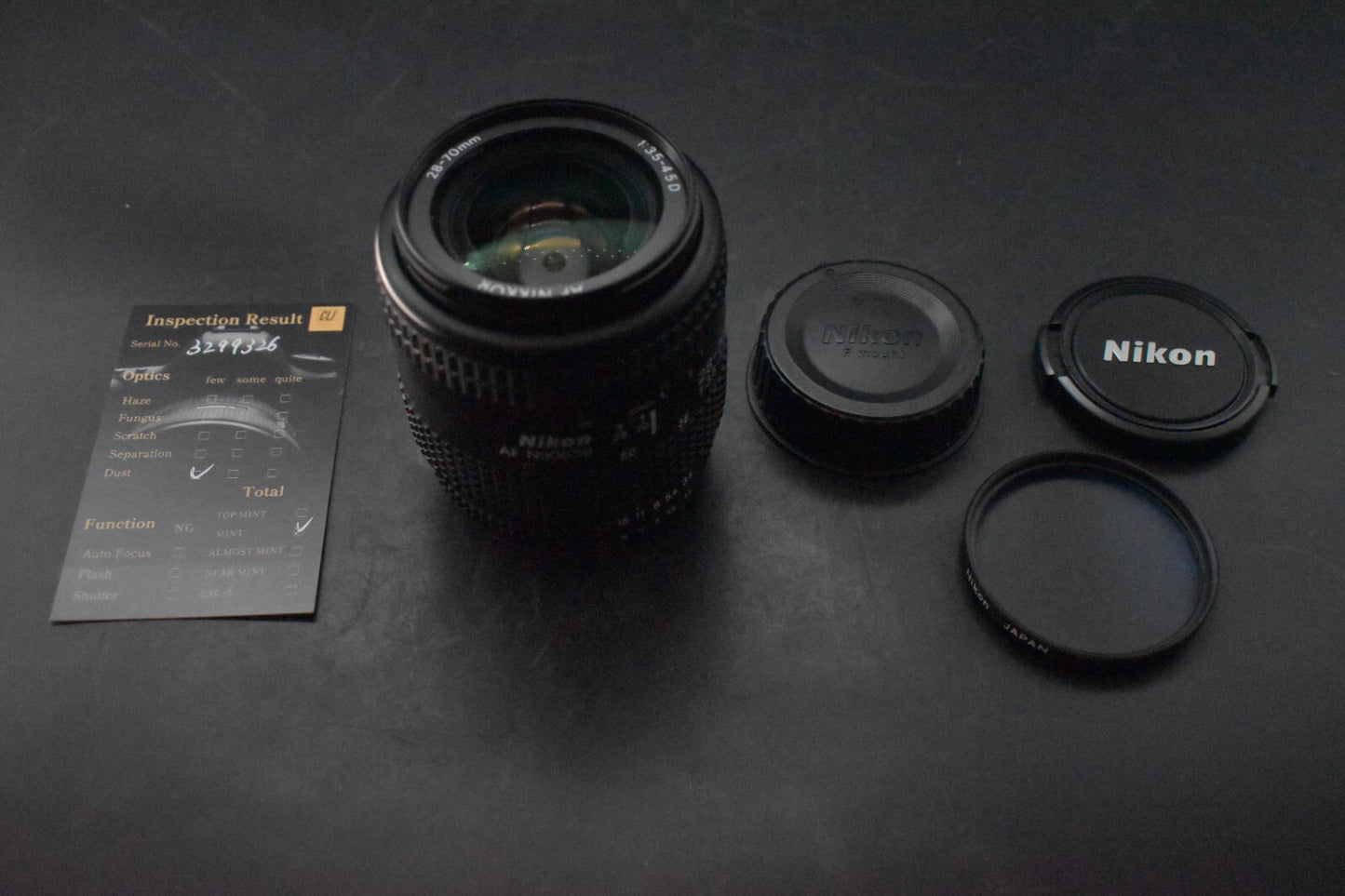 [1 Yr Warranty] Nikon AF Nikkor 28-70mm f/3.5-4.5 D Macro Zoom Lens JAPAN 6115