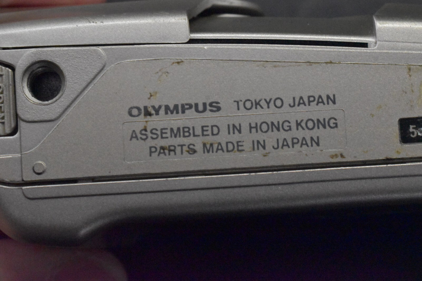 [1 Yr Warranty] Olympus μ mju II 35mm F2.8 Point & Shoot Film Camera Japan 6396