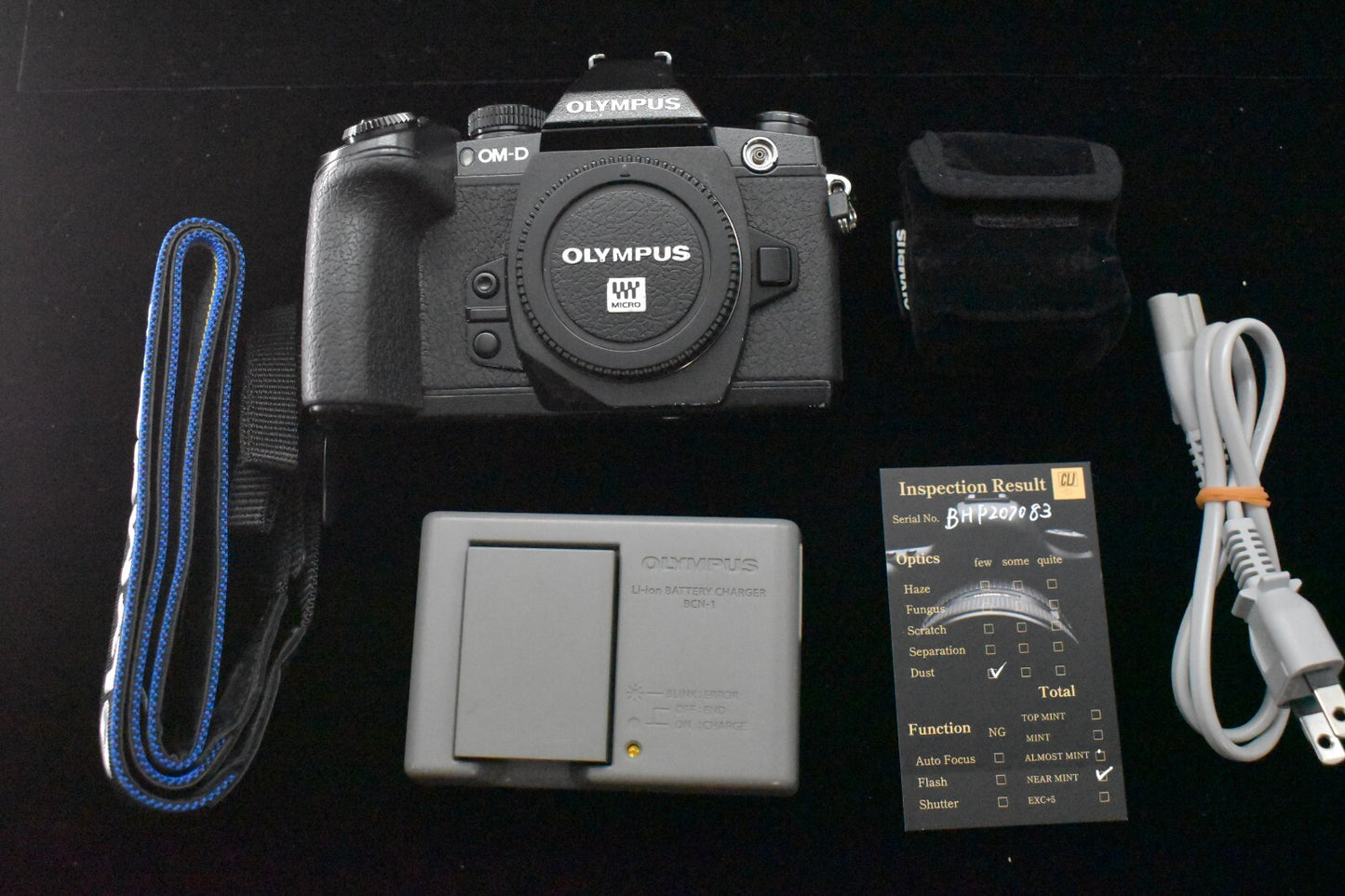 [1 Yr Warranty] Olympus OM-D E-M1 Digital Camera Black Body From JAPAN 6798
