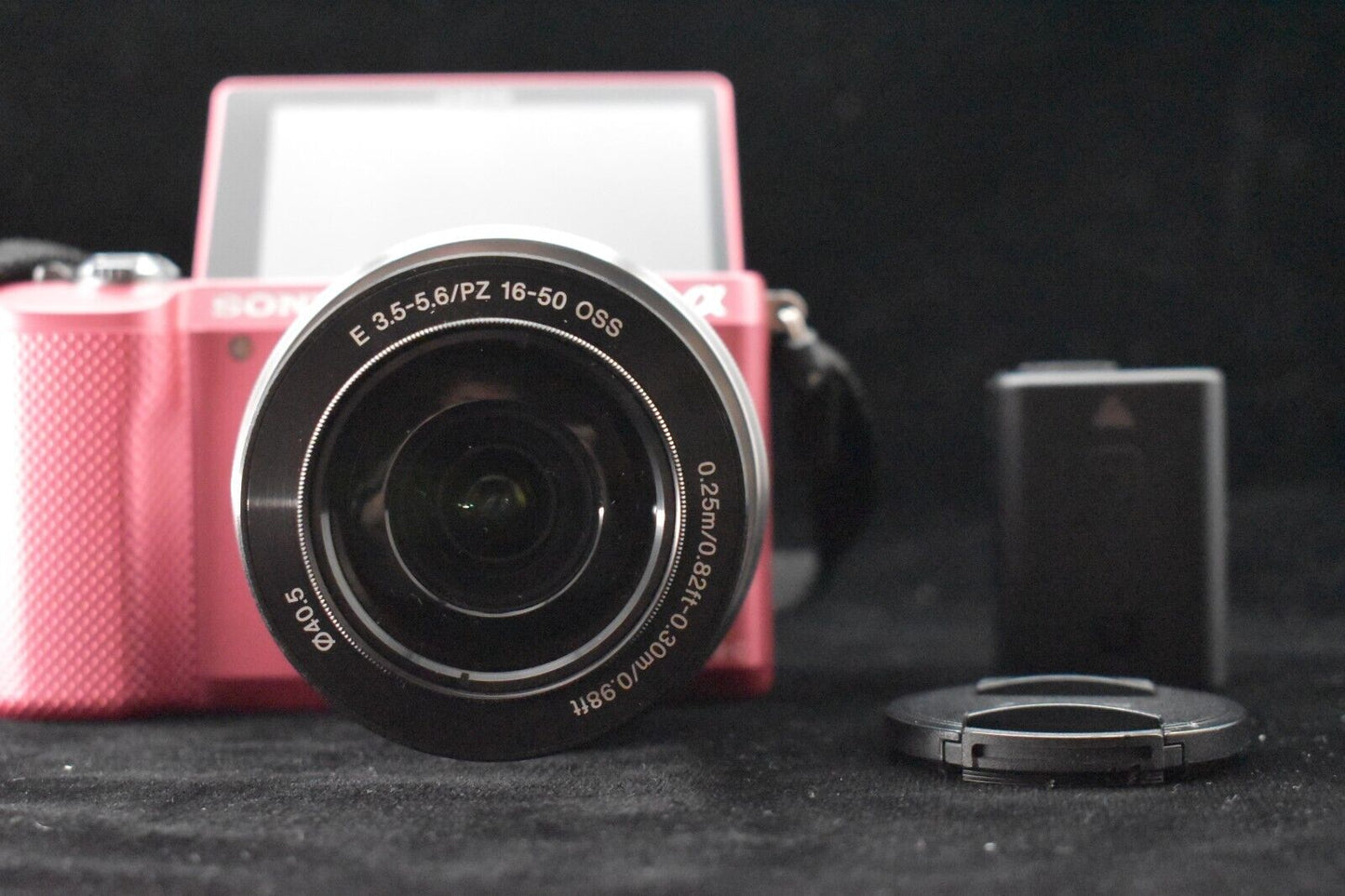 Sony Alpha a5000 Mirrorless Pink 16-50mm Lense set [MINT SC 6252] 5174