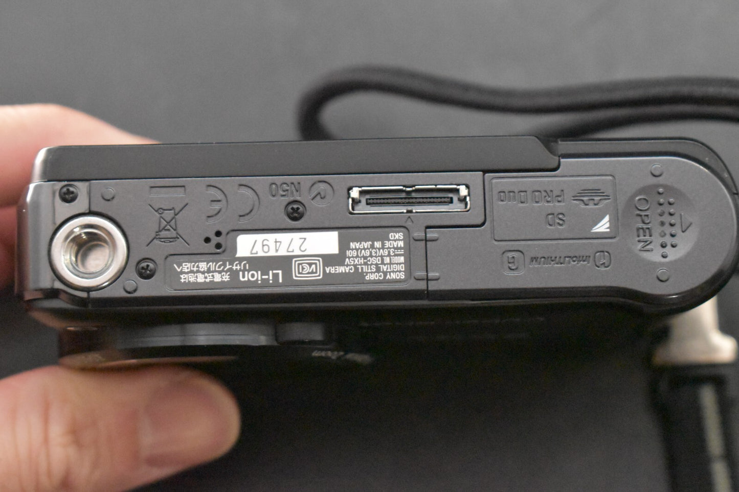 [1 Yr Warranty] Sony Cyber-shot DSC-HX5V Black Compact Digital Camera Japan 6269